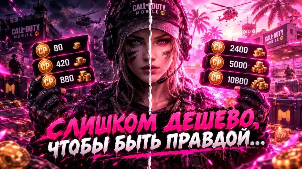 Как задонатить в Call of Duty Mobile в России безопасно и без обмана